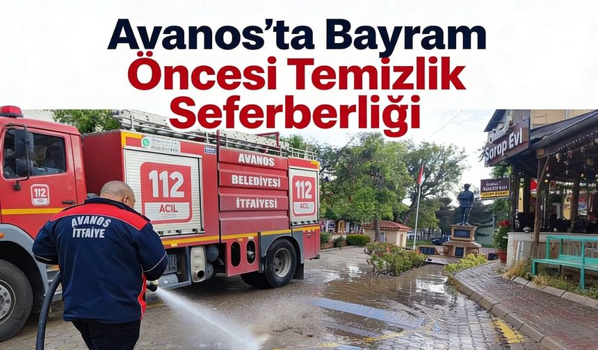 Bayram Öncesi Avanos’ta Temizlik Çalışması