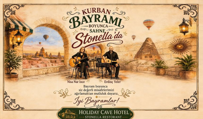 Stonella’da Bayram Boyunca Sahne Keyfi