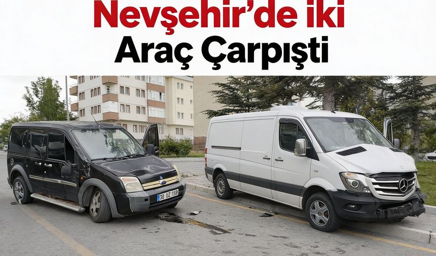 Nevşehir’de Korkutan Kaza Ucuz Atlatıldı