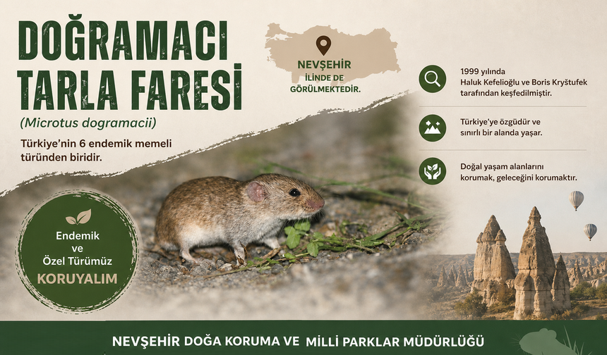 Nevşehir, Nadir Türlere Ev Sahipliği Yapıyor