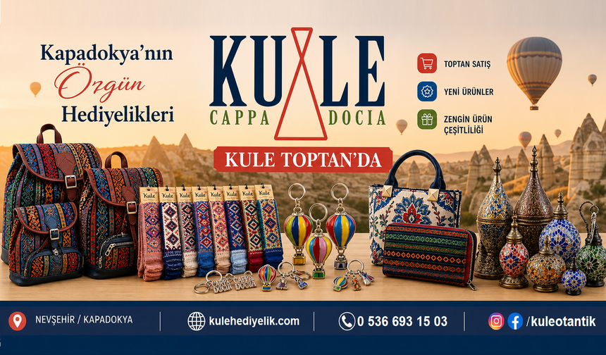 Kapadokya’nın hediyelikte güçlü markası!