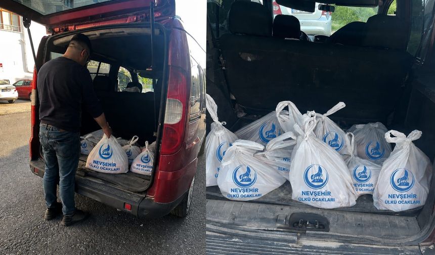 Nevşehir Ülkü Ocakları Yüzleri Güldürdü