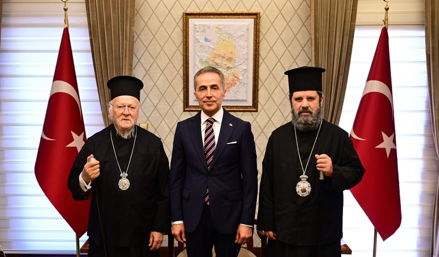 Bartholomeos’tan Nevşehir Valiliği’ne Ziyaret