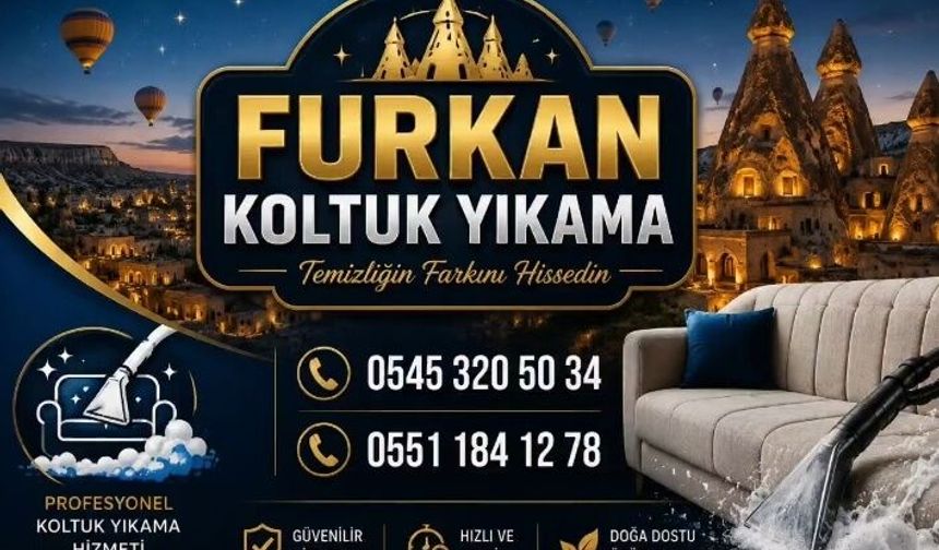 Nevşehir'de Bayram Öncesi Koltuk Temizliğinde Yoğunluk Başladı