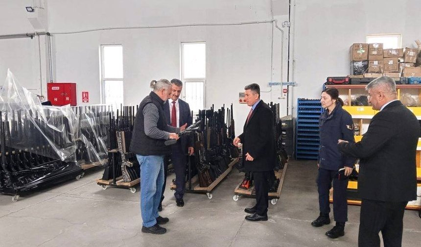 Nevşehir OSB’de Yivsiz Av Tüfeği Fabrikasına Denetim