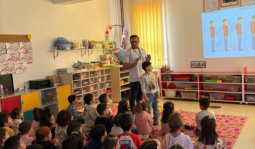 Nevşehir’de Miniklere Sağlıklı Duruş Eğitimi