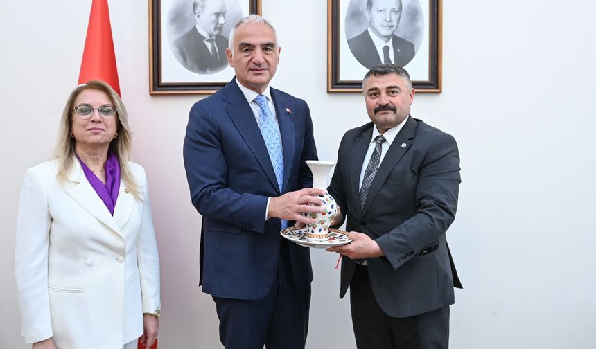 MHP’li Kılıç ve Başkan Demir’den Bakan Ersoy’a Ziyaret