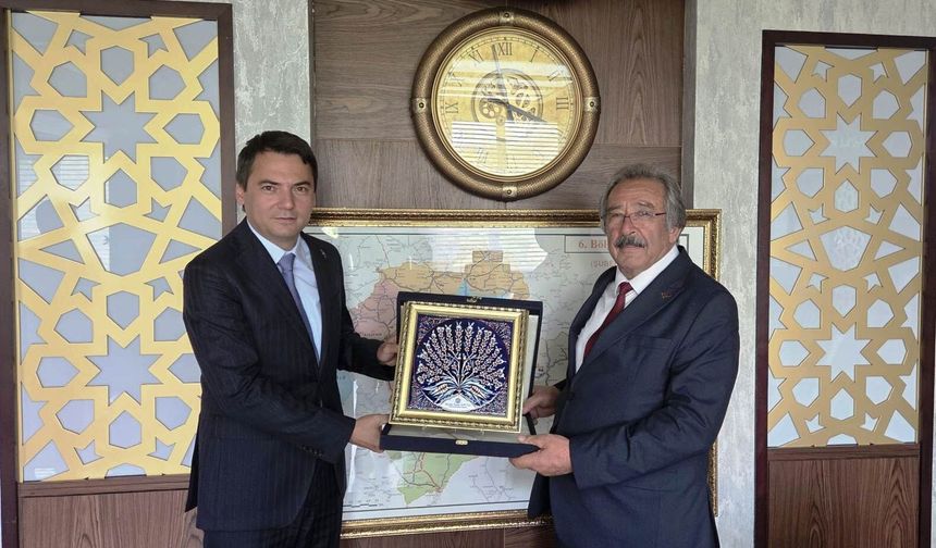 Avanos Belediye Başkanı Sarıtaş’tan Karayolları 6. Bölge Müdürlüğü’ne Ziyaret