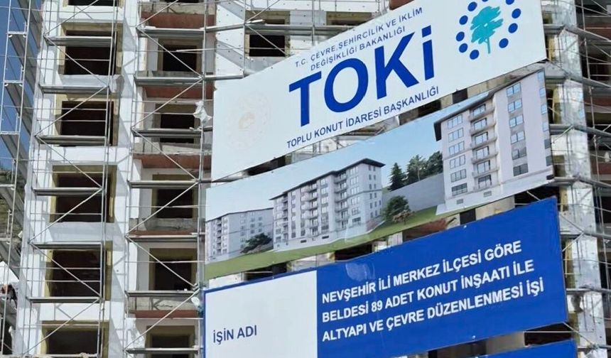 Nevşehir Göre TOKİ'de 89 Konut İçin Kura Çekildi
