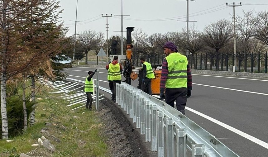 Ürgüp’te Tehlikeli Noktaya Güvenlik Kalkanı