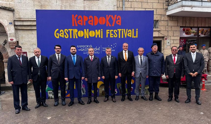 5. Kapadokya Gastronomi Festivali Mustafapaşa’da Başladı
