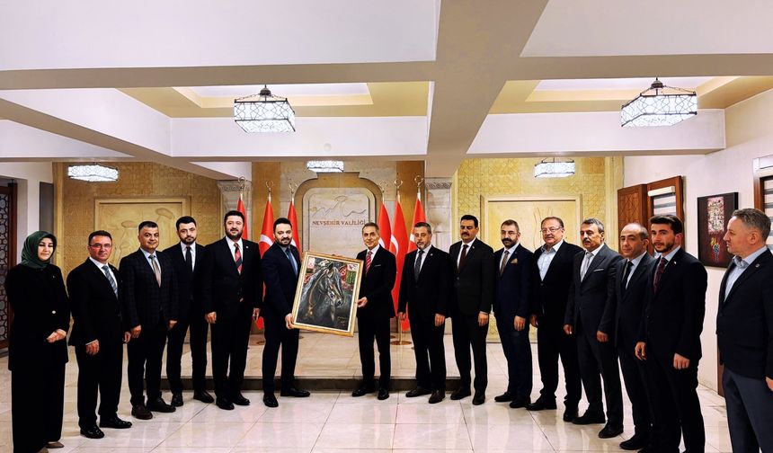 AK Parti Heyetinden Vali Hüseyin Kök’e Hayırlı Olsun Ziyareti