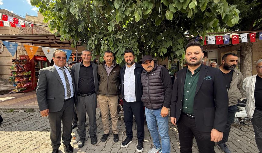 AK Parti Nevşehir Heyeti Ayvalı’da Bayramlaştı