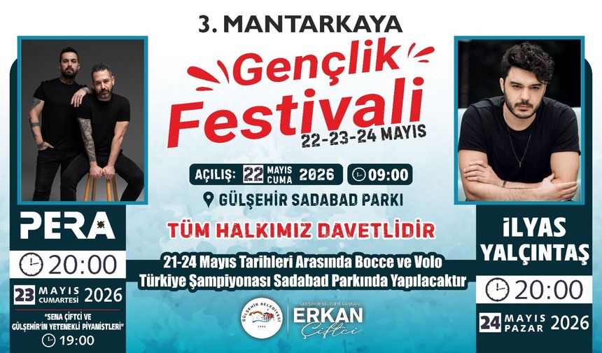 Gülşehir’de 3 Günlük Festival Coşkusu