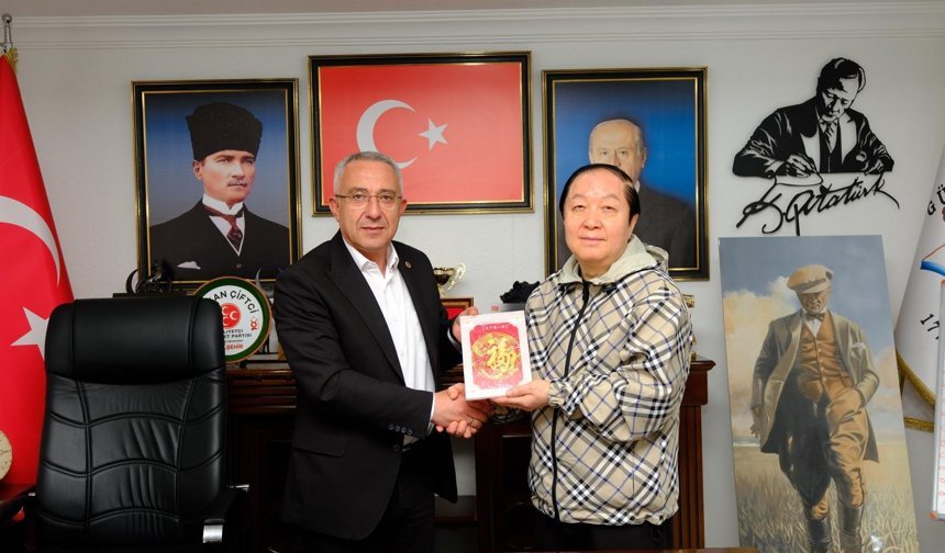 Çin Heyeti Gülşehir’i Ziyaret Etti
