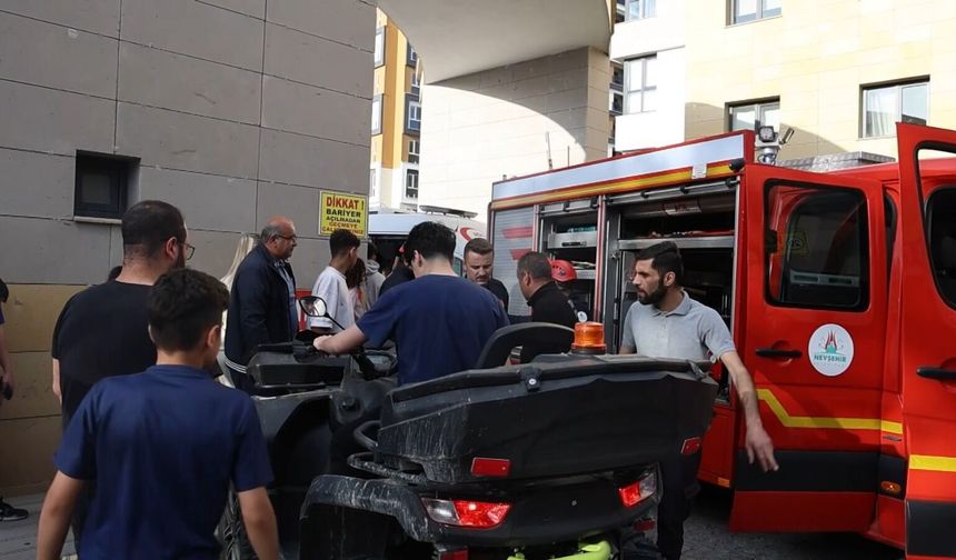 Nevşehir’de ATV Kazası: Gencin Eli Sıkıştı