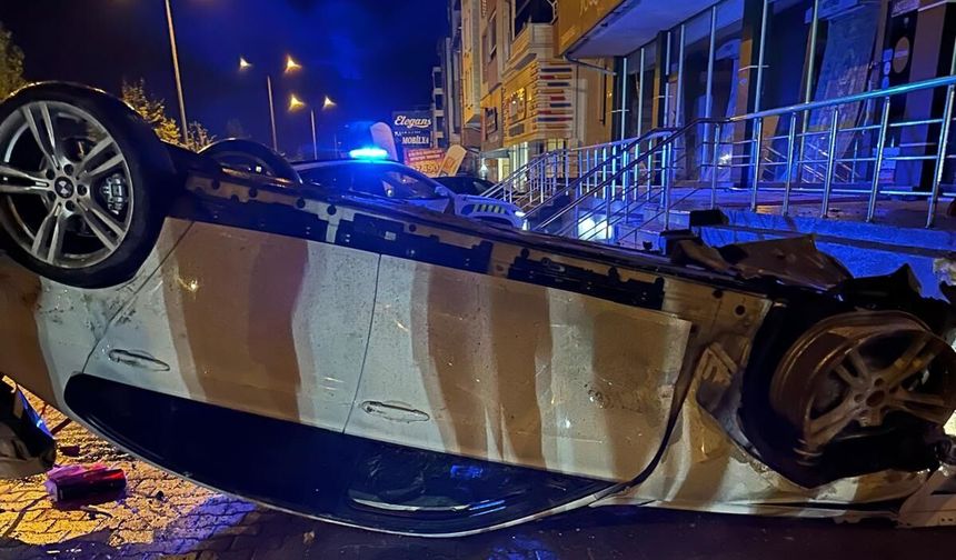 Nevşehir’de Feci Kaza Ucuz Atlatıldı