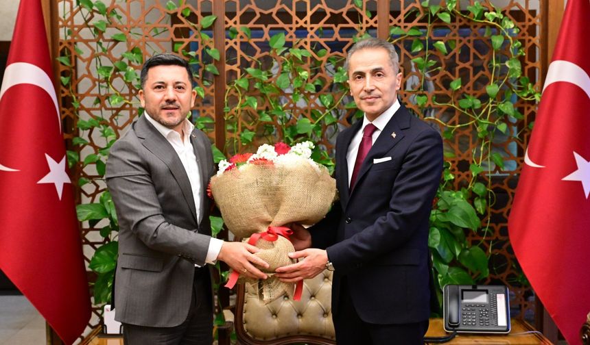 Başkan Rasim Arı’dan Vali Hüseyin Kök’e Ziyaret