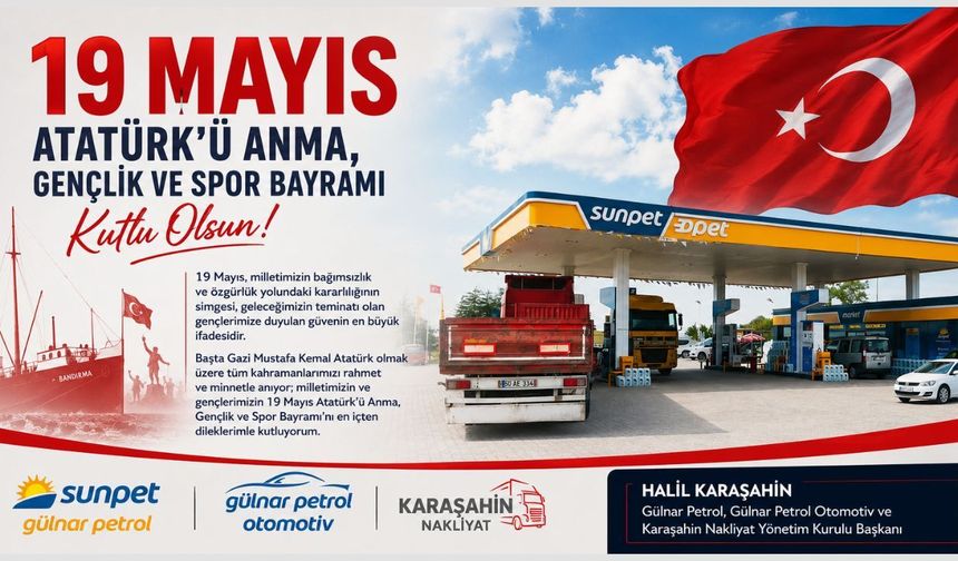 Nevşehirli İş İnsanı Halil Karaşahin’den 19 Mayıs Mesajı