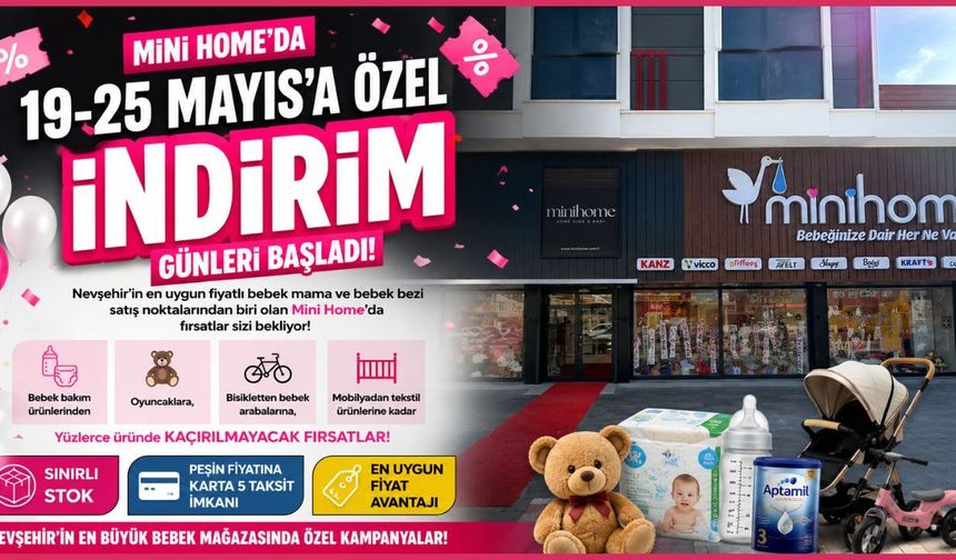 Mini Home’da Dev İndirim Günleri Başladı