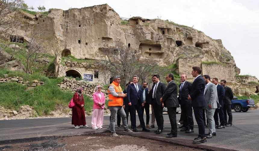 Aslanbay Mustafapaşa’da İncelemelerde Bulundu