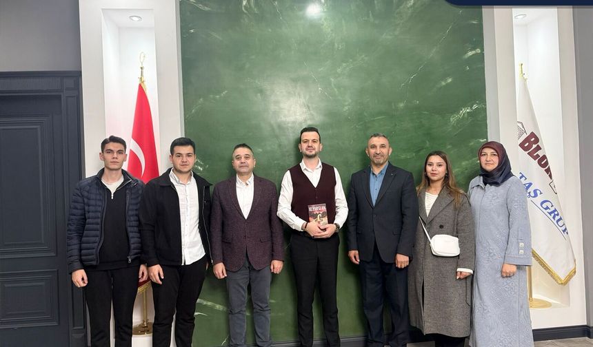 Camlı Köşk Heyetinden Ertaş’a Teşekkür Ziyareti