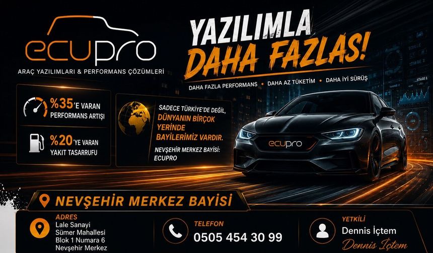 ECUPRO’dan Araca Özel Yazılım Hizmeti