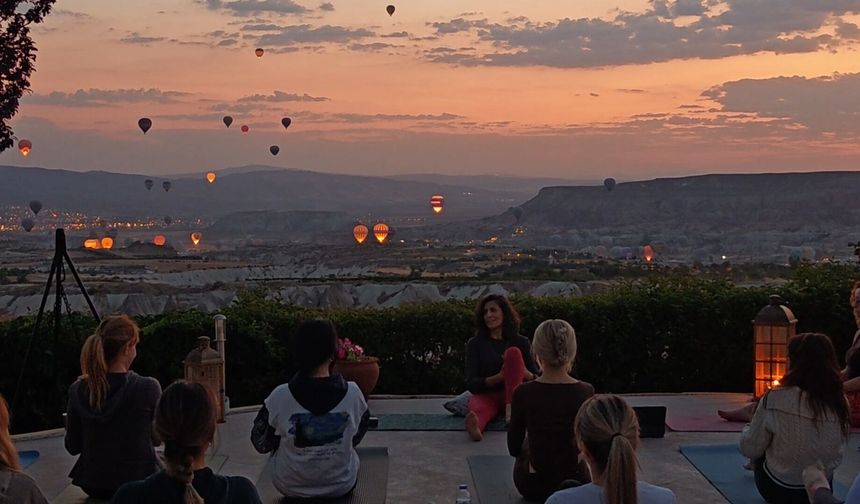 Kapadokya Bu Kez Yoga Tutkunlarını Ağırlayacak