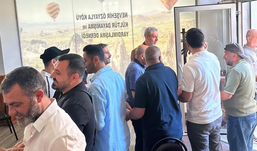 Özyayla Köyü Derneği İstanbul’da Bayramlaşmada Buluştu