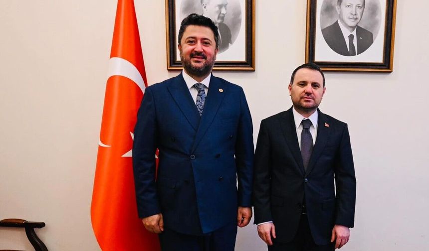 Çalışkan’dan Adalet Bakanı Gürlek’e Ziyaret