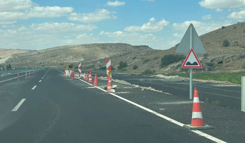 Nevşehir-Kayseri Yolunda Çalışma Var