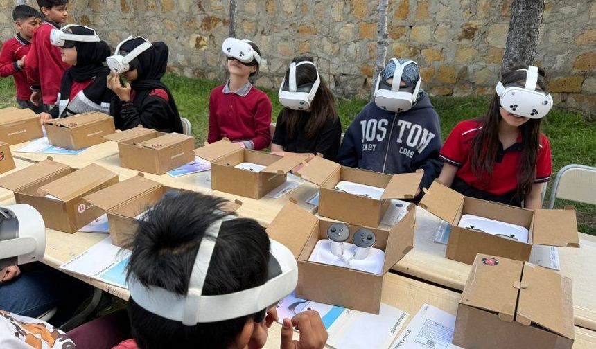 İnallı Köyü Okulunda Bilim ve Teknoloji Rüzgârı Esti
