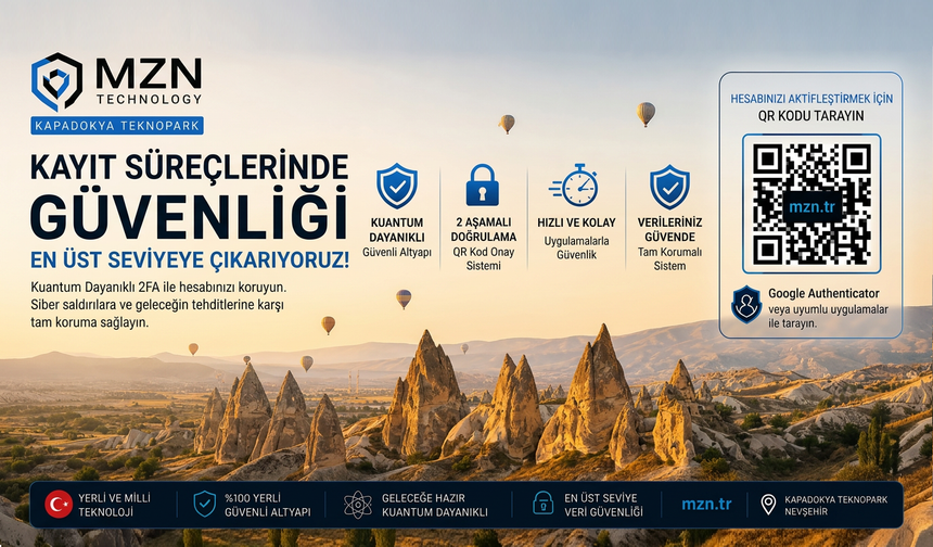 Kapadokya teknopark'tan siber güvenlik hamlesi