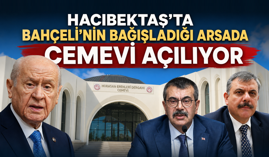 Bahçeli’nin Bağışladığı Arsada Cemevi Açılıyor