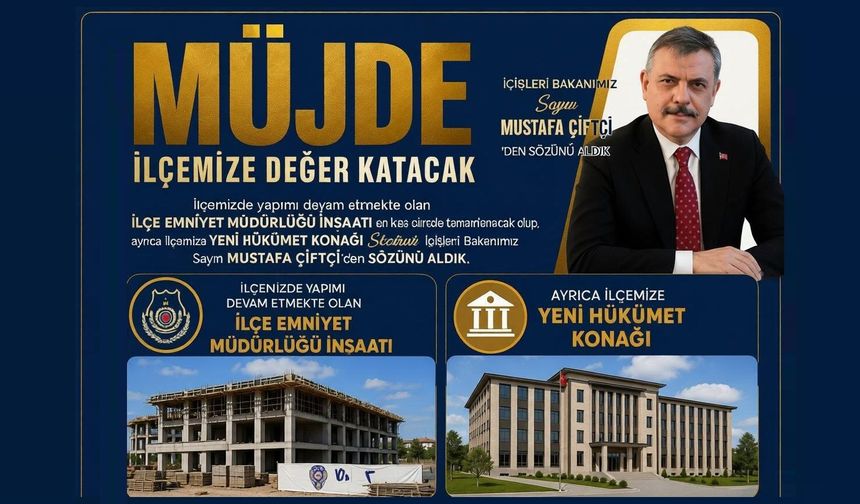 Derinkuyu’ya İki Büyük Yatırım Müjdesi