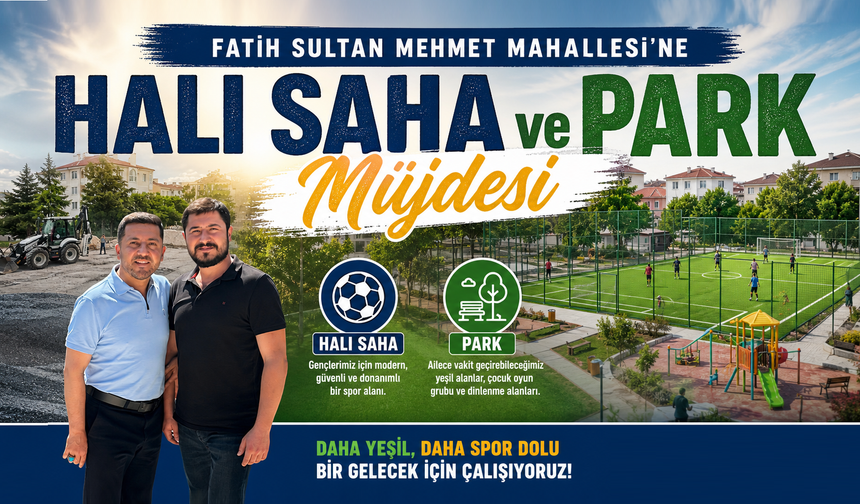 Nevşehir Fatih Sultan Mehmet Mahallesi’ne Halı Saha Müjdesi