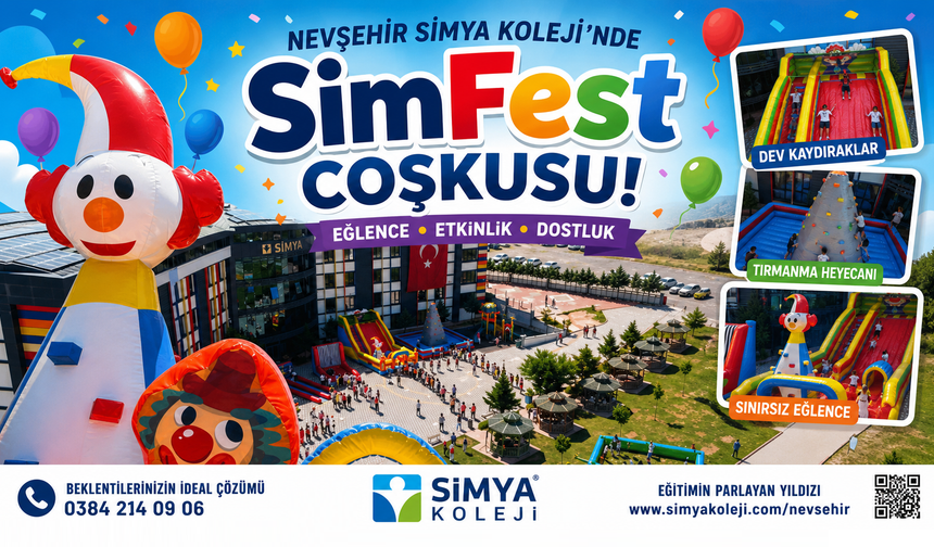 Nevşehir Simya Koleji’nde SimFest Coşkusu