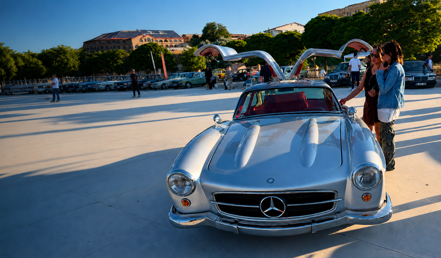Ürgüp’te Classic Mercedes festivali başladı