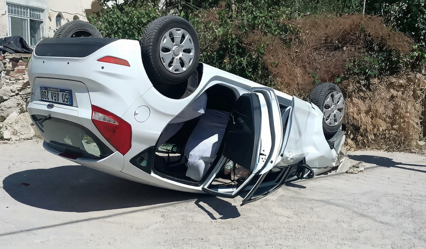 Nevşehir'de Otomobil Takla Attı: 4 Yaralı