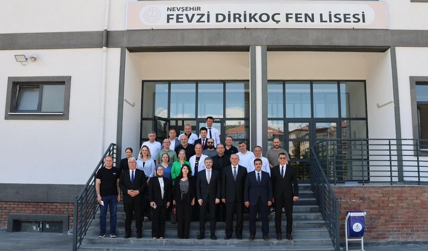 MEB Ortaöğretim Genel Müdürlüğü’nden Nevşehir’e Çalışma Ziyareti