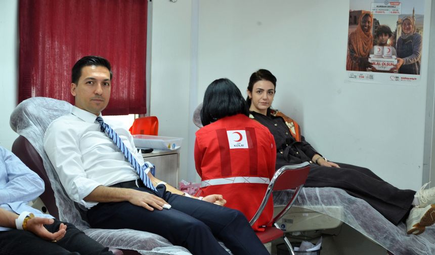 Kozaklı Protokolünden Kan Bağışına Destek