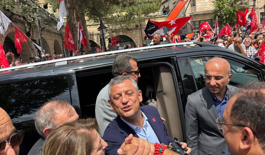 CHP Grup Başkanı Özgür Özel Nevşehir Mustafapaşa’da Halk Buluşmasına Katıldı