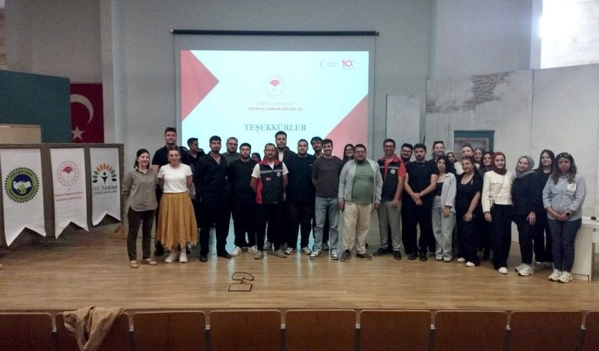 Kapadokya Üniversitesi Öğrencilerine Organik ve İyi Tarım Eğitimi