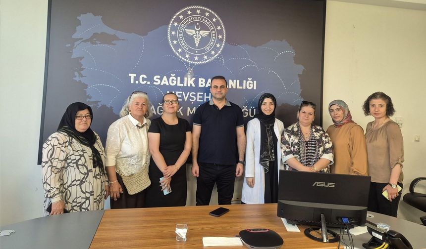 Nevşehir'de Kadın Muhtarlar Sağlık Elçisi Oldu