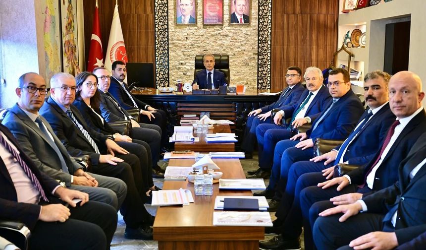 Nevşehir’de İl Özel İdaresi Değerlendirme Toplantısı