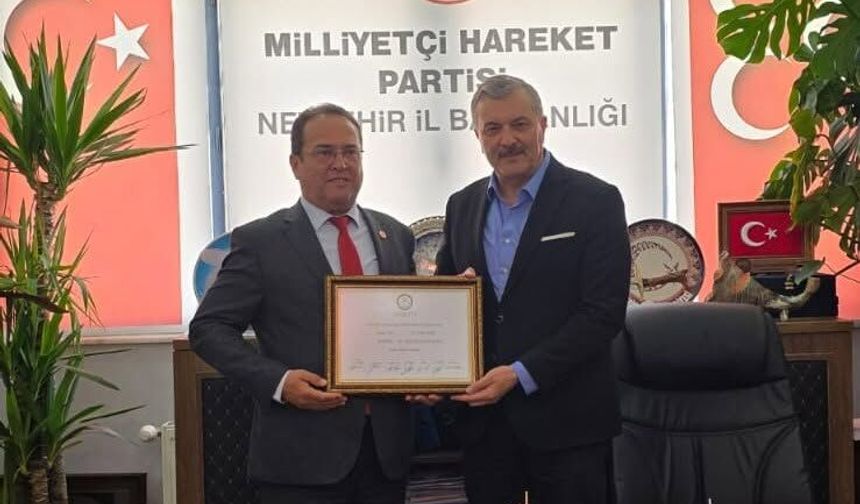 MHP İl Başkanı Doğu, Mustafapaşa Heyetini Ağırladı