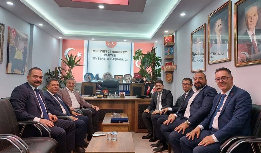 MHP Nevşehir İl Teşkilatına Türk Büro-Sen’den Ziyaret