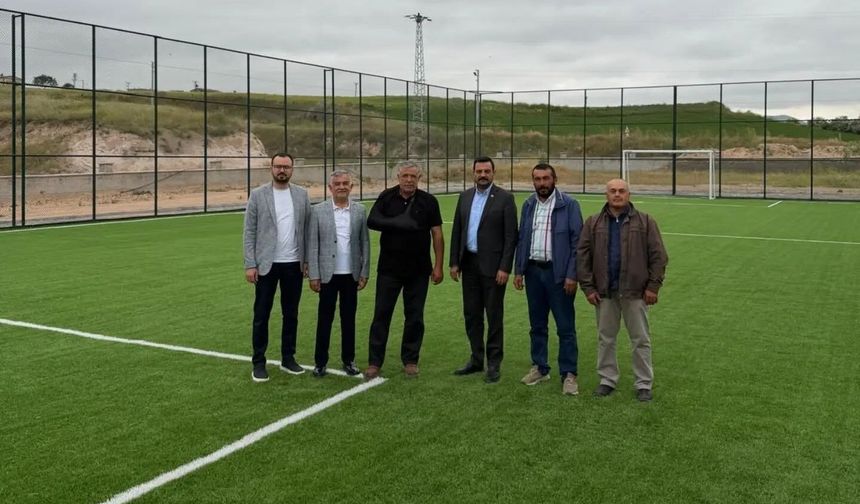 Alacaşar Köyü Modern Halı Sahasına Kavuştu