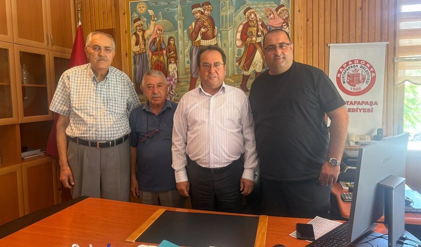 Ürgüp Ziraat Odası’ndan Mustafapaşa Belediyesi’ne Hayırlı Olsun Ziyareti
