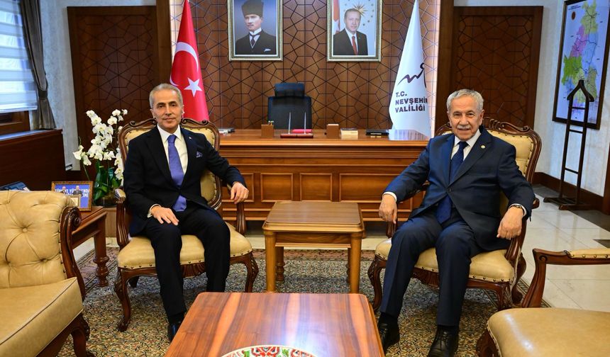 TBMM Eski Başkanı Bülent Arınç Nevşehir'de